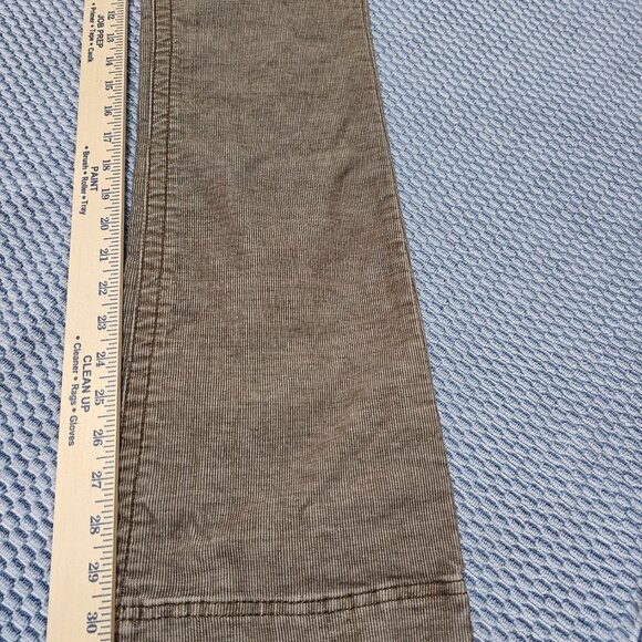 Unionbay Brown Micro-Corduroy Utility Pants Low Rise Y2K Gorpcore Size 9 - Picture 4 of 10